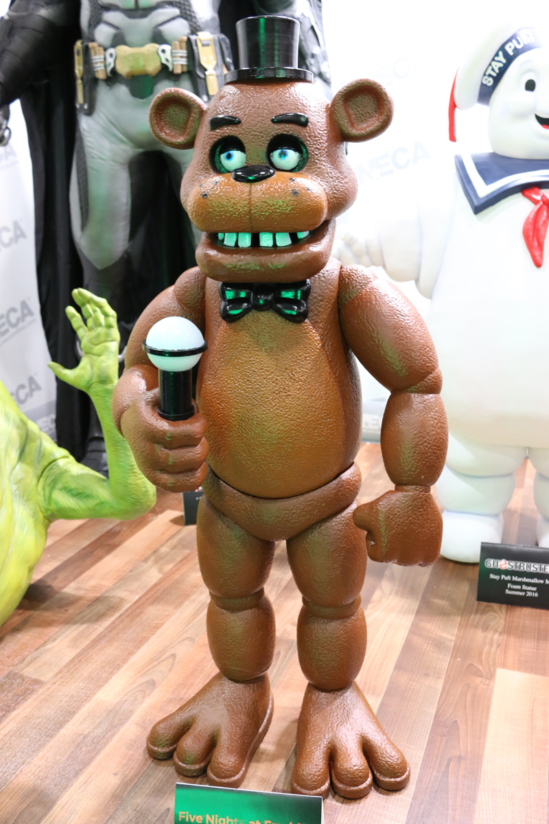 Illustration for article titled Five Nights At Freddy's Build-A-Horrible-Animatronic-Bear Sets Even Creepier In Person